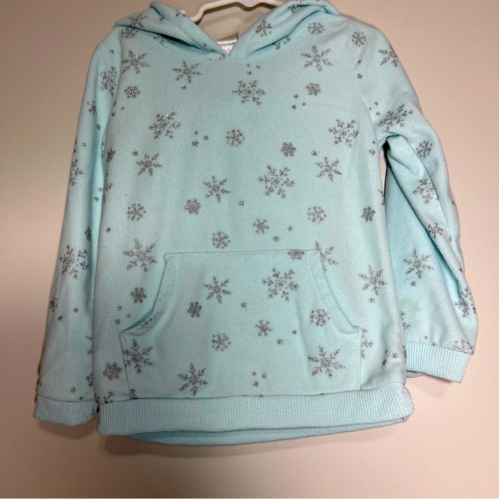 Carter kids  "Snowflake" Fleece Hoodie - 5